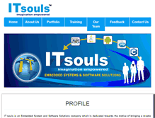 Tablet Screenshot of itsouls.com